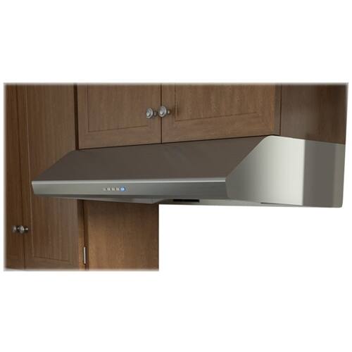 Front. Zephyr - Power Hurricane 36" Externally Vented Range Hood - Stainless Steel.