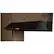 Angle. Zephyr - Power Hurricane 36" Externally Vented Range Hood - Black.