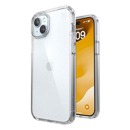 Speck - Presidio Perfect- Case - iPhone 15 Plus - Clear