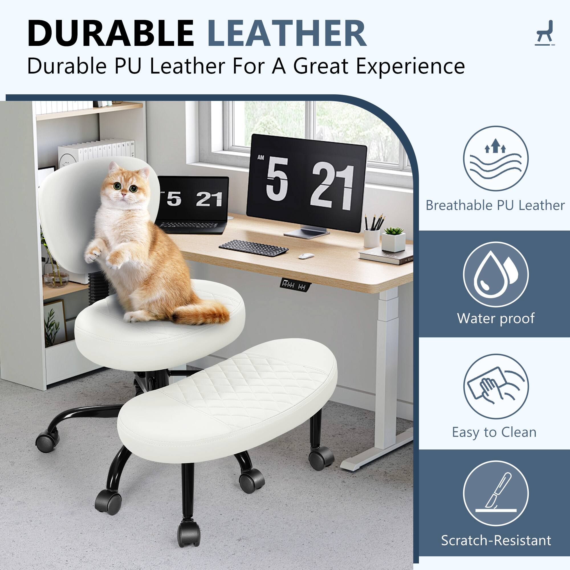 DURABLE LEATHER Durable PU Leather For A Great Experience

Breathable PU Leather

Water proof

Easy to Clean

Scratch-Resistant