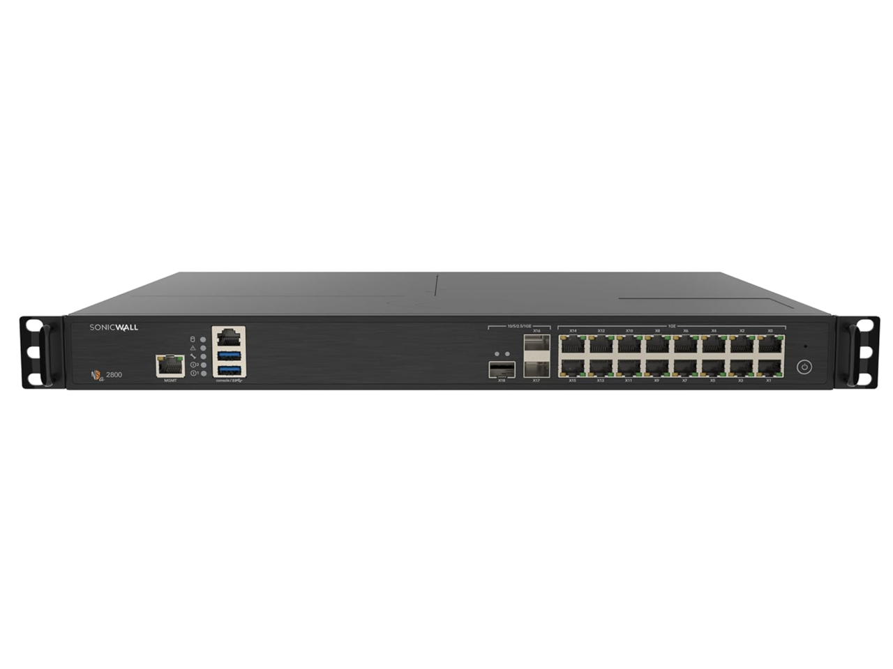 SonicWall - NSa 2800, Hardware Only | 03-SSC-1841 - Black