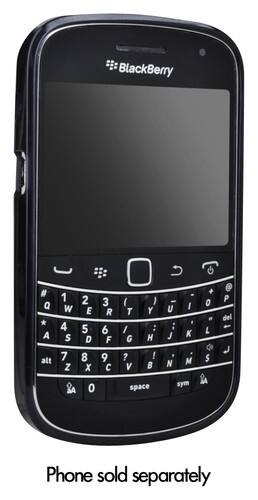 Front Standard. BlackBerry - Soft Shell for BlackBerry Bold 9900 Mobile Phones - Indigo.