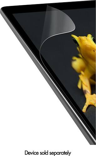 Angle Standard. Wrapsol - Clean Screen Protector for HTC Flyer Tablets - Clear.