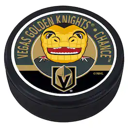 Mustang Drinkware - Vegas Golden Knights Mascot Hockey Puck - Multicolor