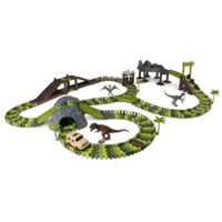 NKOK - WowWorld: Deluxe Dino Safari Track Set - 311 pc - Front_Zoom