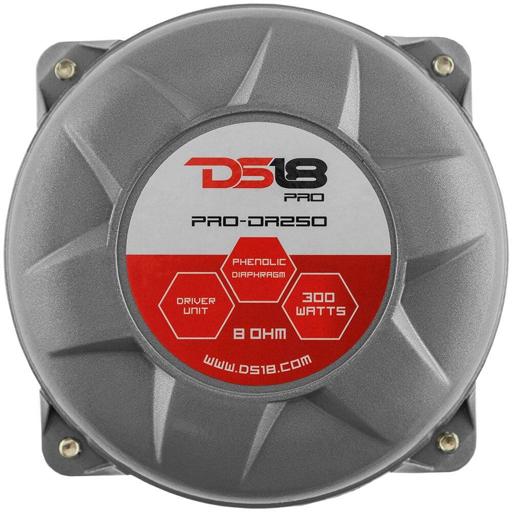 D518 PRO  
PRO-DA250  
PHENOLIC DIAPHRAGM  
DRIVER UNIT  
300 WATTS  
8 OHM  
WWW.D518.COM