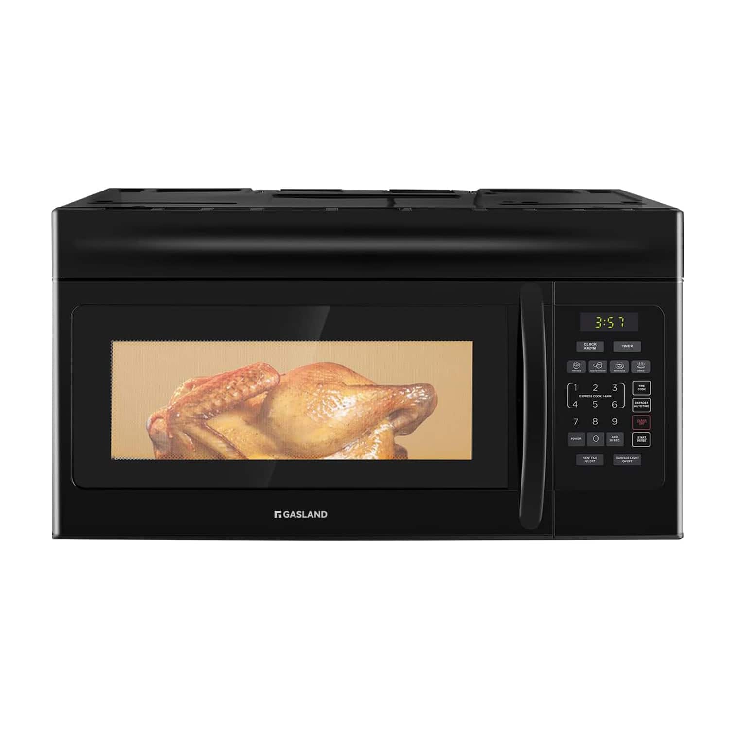 GASLAND - 30 inches 1.6 cu. ft. 1000W Over-the-Range Microwave Oven - Black