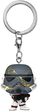 Front. Funko - FUNKO POP! KEYCHAIN: Star Wars Ahsoka S2 - Thrawn's Night Trooper - Collectibles - Multicolor.