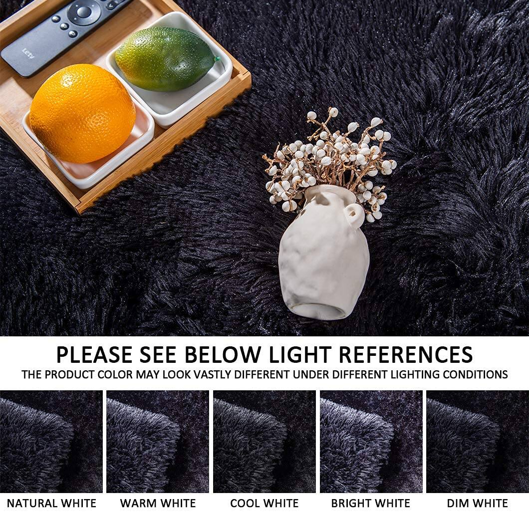 Please see below light references. The product color may look vastly different under different lighting conditions.

- Natural White
- Warm White
- Cool White
- Bright White
- Dim White