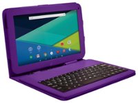 Front Zoom. Visual Land - Prestige Elite 10QL - 10.1" - Tablet - 16GB - With Keyboard - Purple.