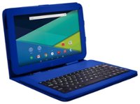Front Zoom. Visual Land - Prestige Elite 10QL - 10.1" - Tablet - 16GB - With Keyboard - Blue.