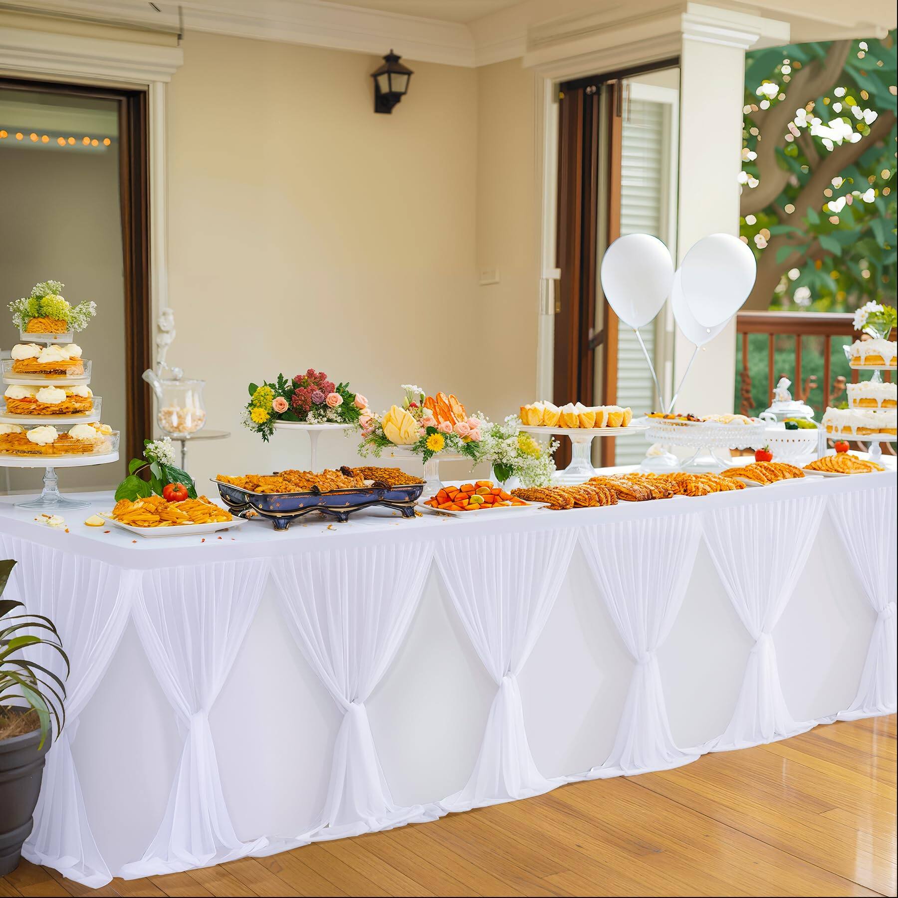 White-96" x 30" (Rectangular)