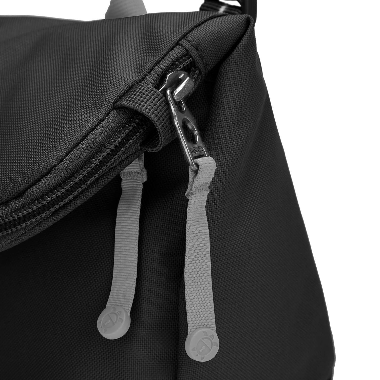 Alt View 4. Pacsafe - GO Saddle Crossbody - Jet Black.