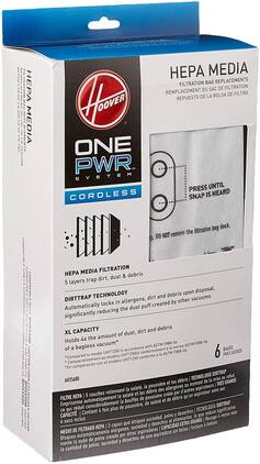Hoover - 6 Pack Vacuum Bags – Part AH15600