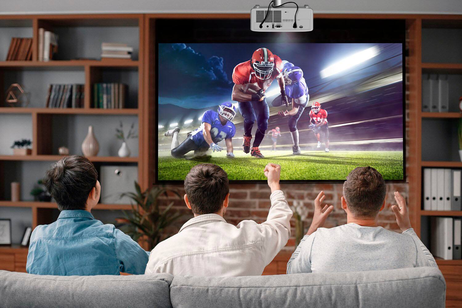 Alt View 14. Optoma - GT2000HDR Compact Short Throw 1080p HD Laser Projector with High Dynamic Range - White.