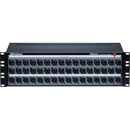 4Mc PreSonus
AND PreSonus
LEC
M
,
6
OF
Mic Line Inputs .
g , Mr
or
F.B.
12
NSB 32.16 32x06 AVB Network Stagebox
13 4 15 e 1 P.Br P.E.
M
,
.
UP
ALE
PM
-
R.B
,
1.20
,
For
FB
19
20
22
25
24
Outputs
28
30
32
:
$
i
...
I
1
8
I
10
14
13
4
15
14