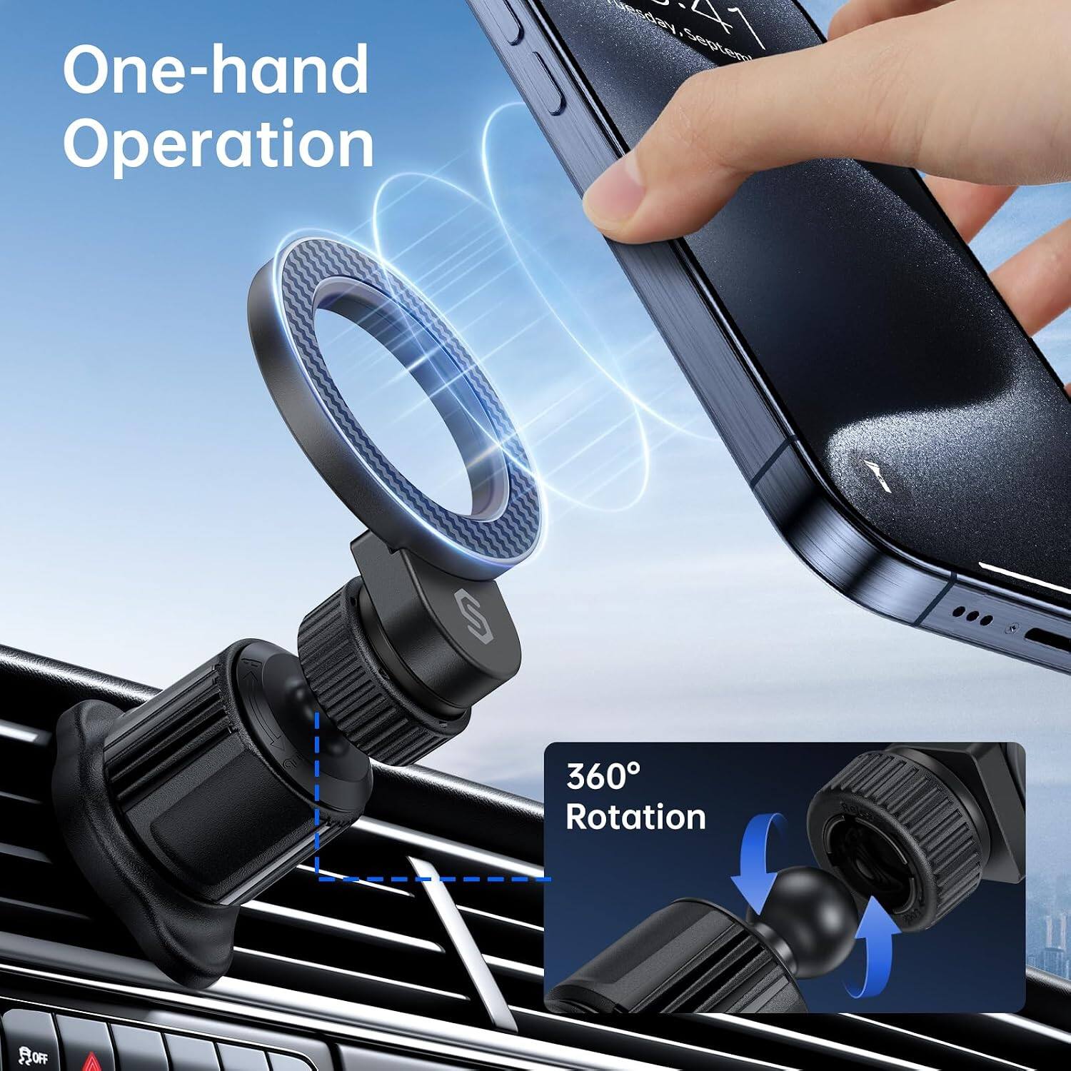 One-hand Operation

Aepsan 41 em

S

360 Rotation