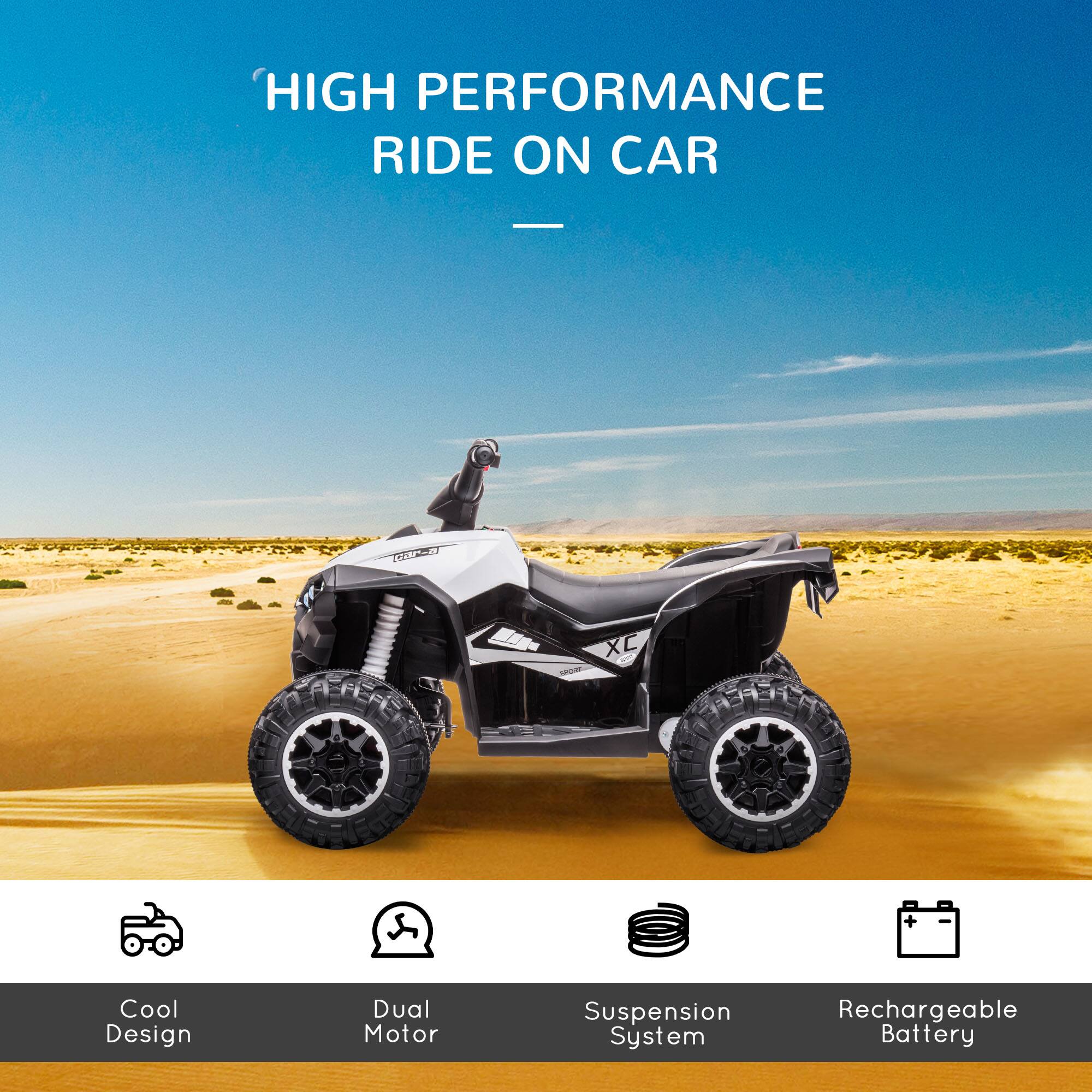 HIGH PERFORMANCE RIDE ON CAR

- Cool Design
- Dual Motor
- Suspension System
- Rechargeable Battery
