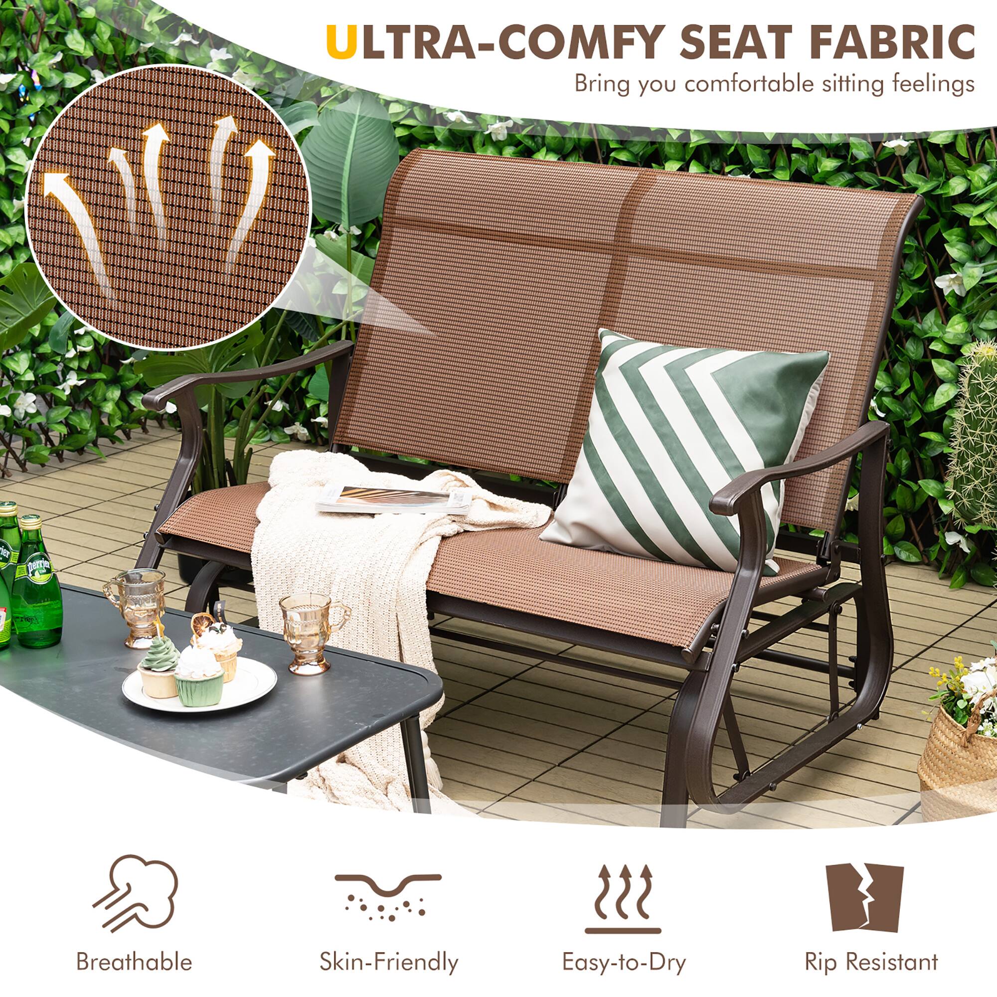 ULTRA-COMFY SEAT FABRIC  
Bring you comfortable sitting feelings  

- Breathable  
- Skin-Friendly  
- Easy-to-Dry  
- Rip Resistant