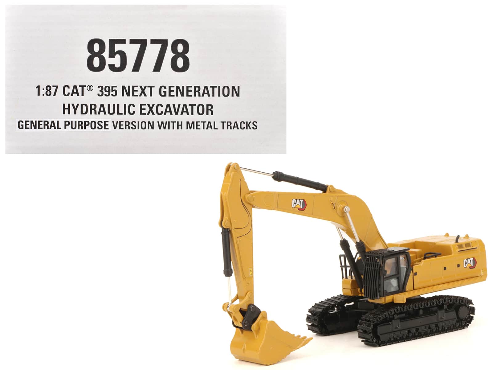 CAT Caterpillar 395 Next-Generation Hydraulic Excavator Yellow 1/87(HO) Scale Diecast Model by Diecast Masters price history on PriceWatchPro