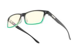 GUNNAR - Premium Gaming and Computer Glasses for Kids (age 12+) - Blocks 35% Blue Light - Cruz, Onyx/Teal, Clear Tint - Onyx Teal