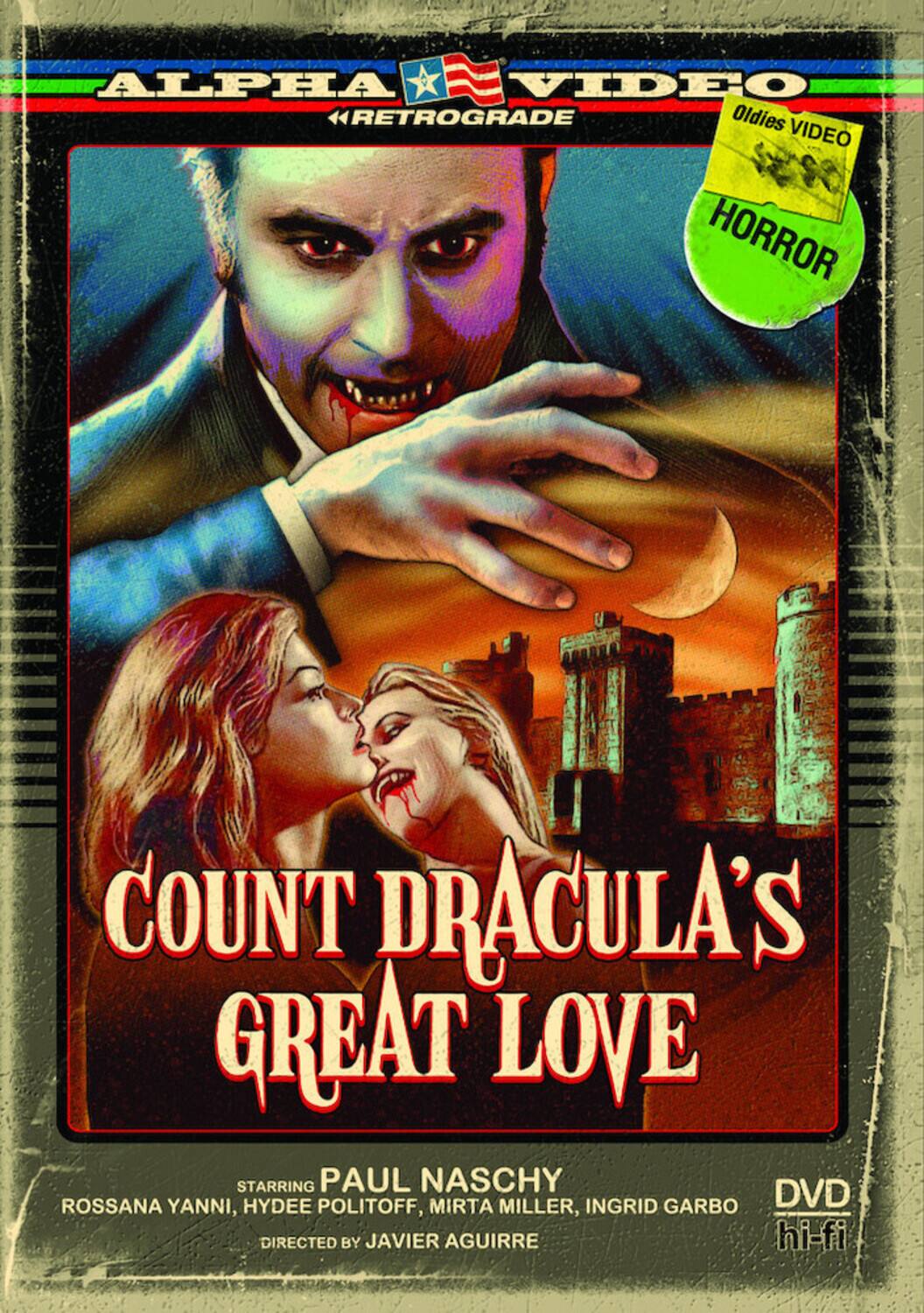 Count Dracula's Great Love (Alpha Video Retrograde)  - DVD