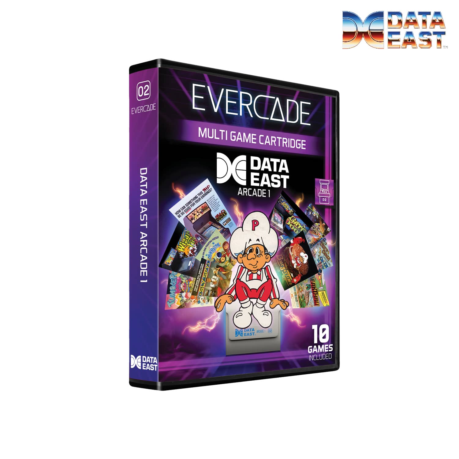 Evercade Data East Cartridge 1 - Evercade