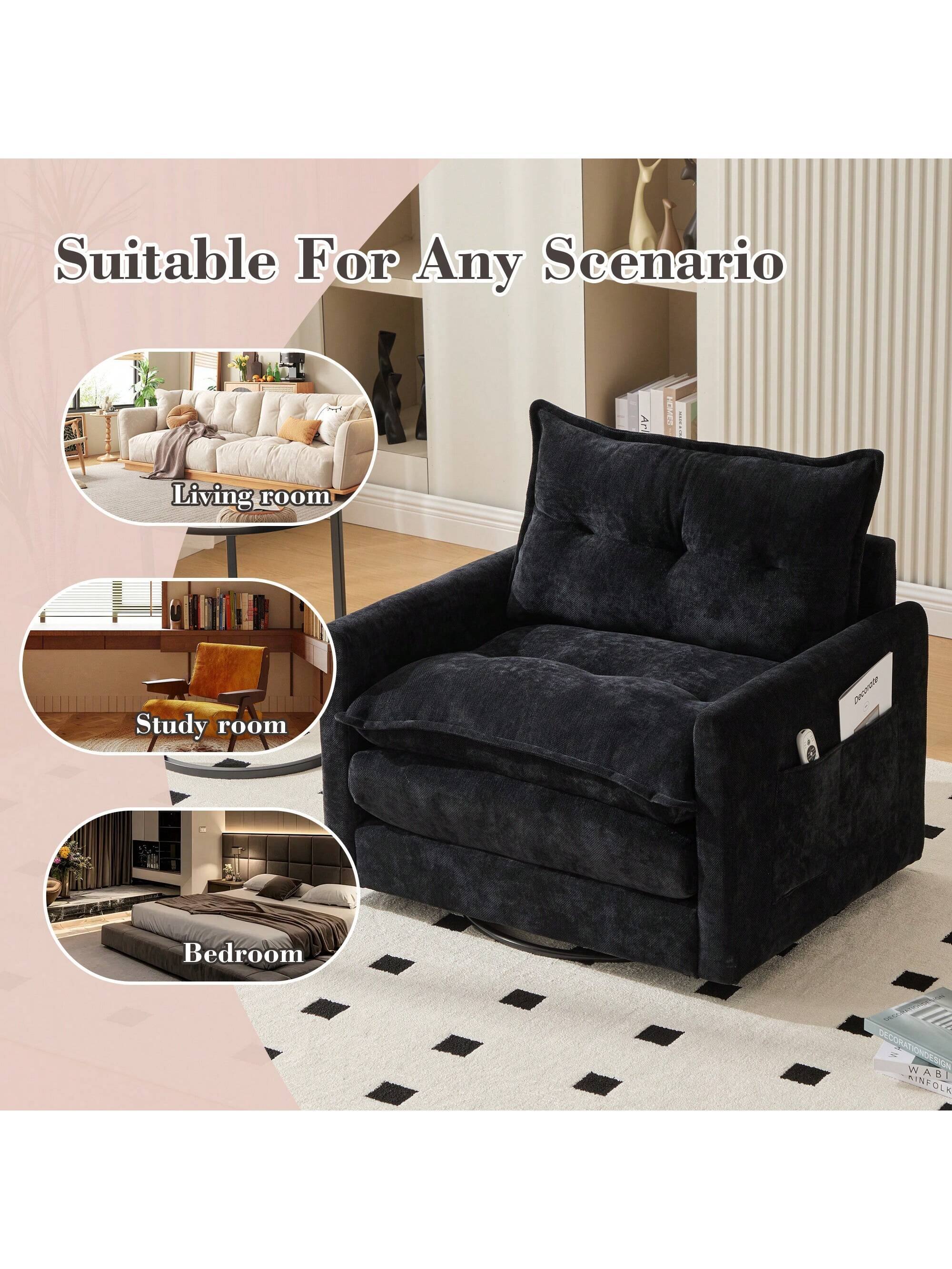Suitable For Any Scenario

Living room

Study room

Bedroom

DECORATIONSSION

WABI

KINFOLK