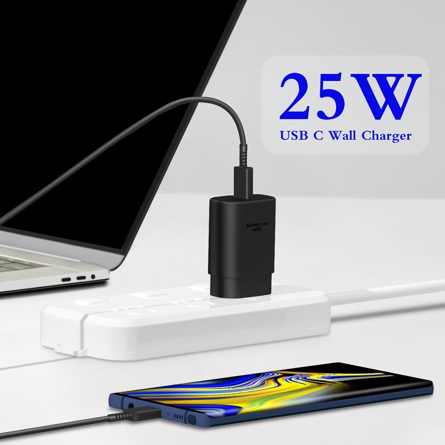 25W  
USB C Wall Charger