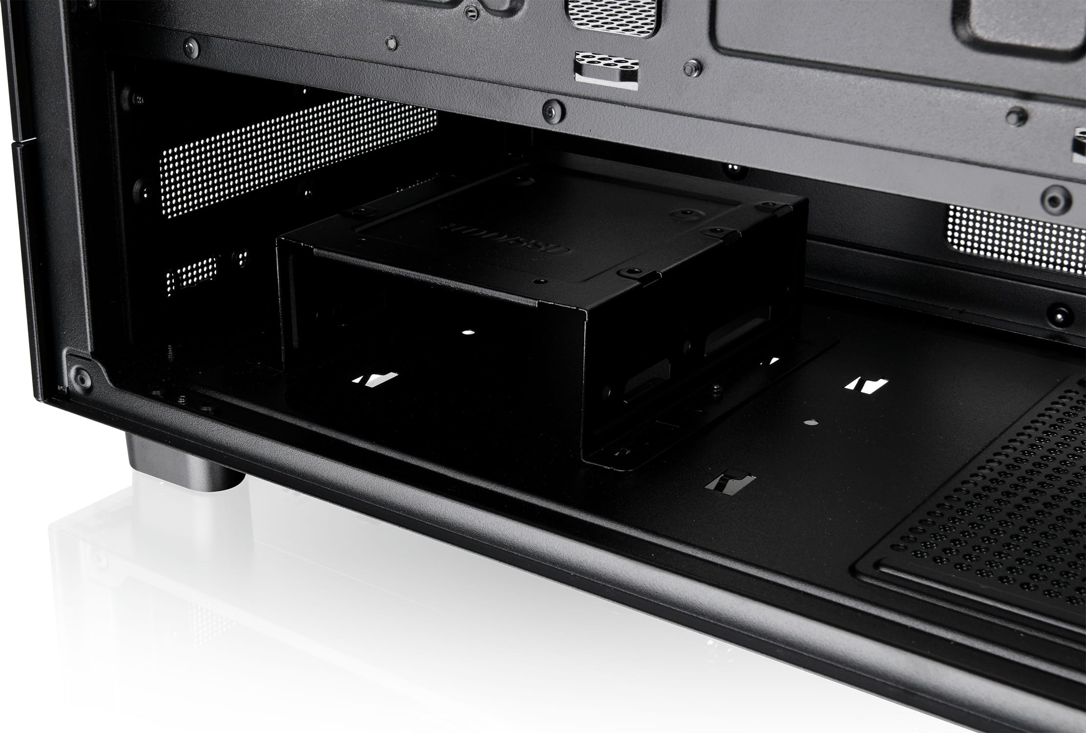 Alt View 24. Thermaltake - View 270 Plus TG ARGB Mid Tower E-ATX PC Case - Black.