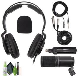 Zoom - ZDM-1 Podcast Mic with Headphones and More Bundle