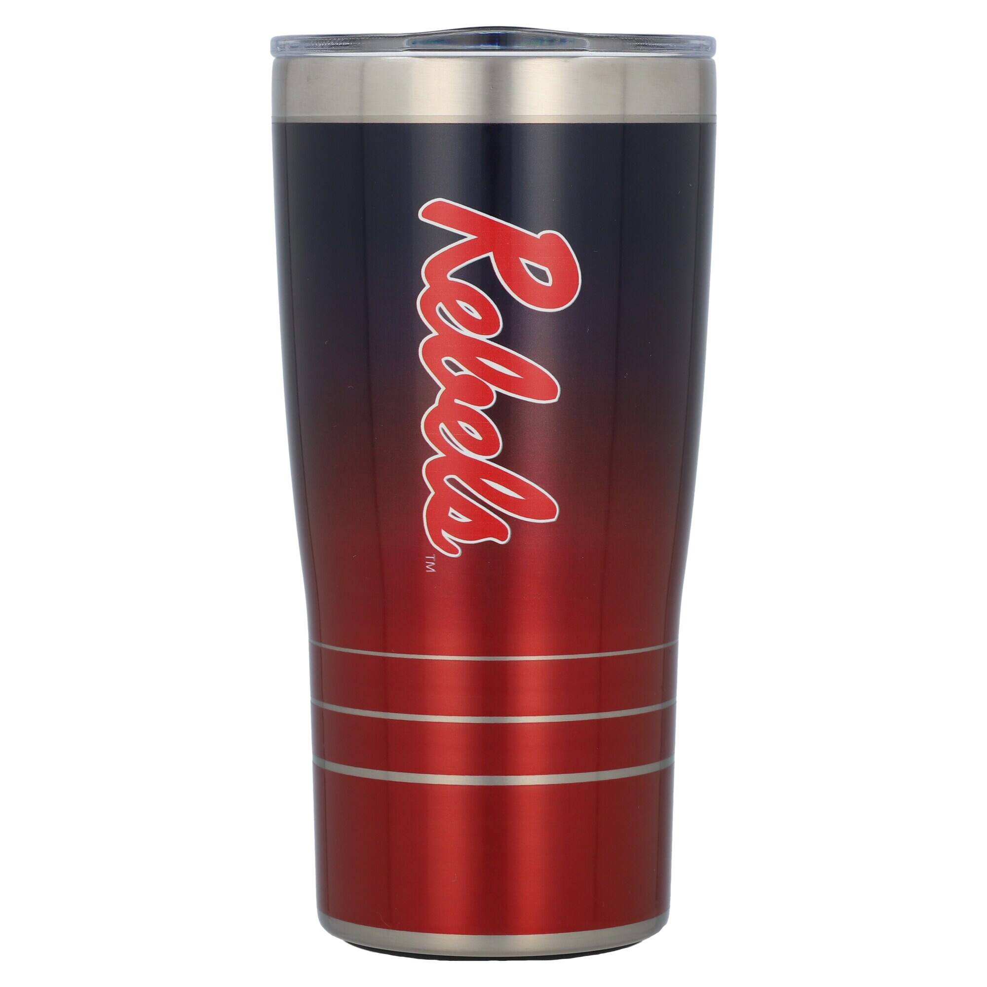 Alt View 1. Tervis - Ole Miss Rebels 20oz. Ombre Stainless Steel Tumbler - Multicolor.