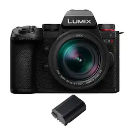 Panasonic - Lumix G9 II 25.2MP Mirrorless Camera 12-60mm Lens Kit with Battery