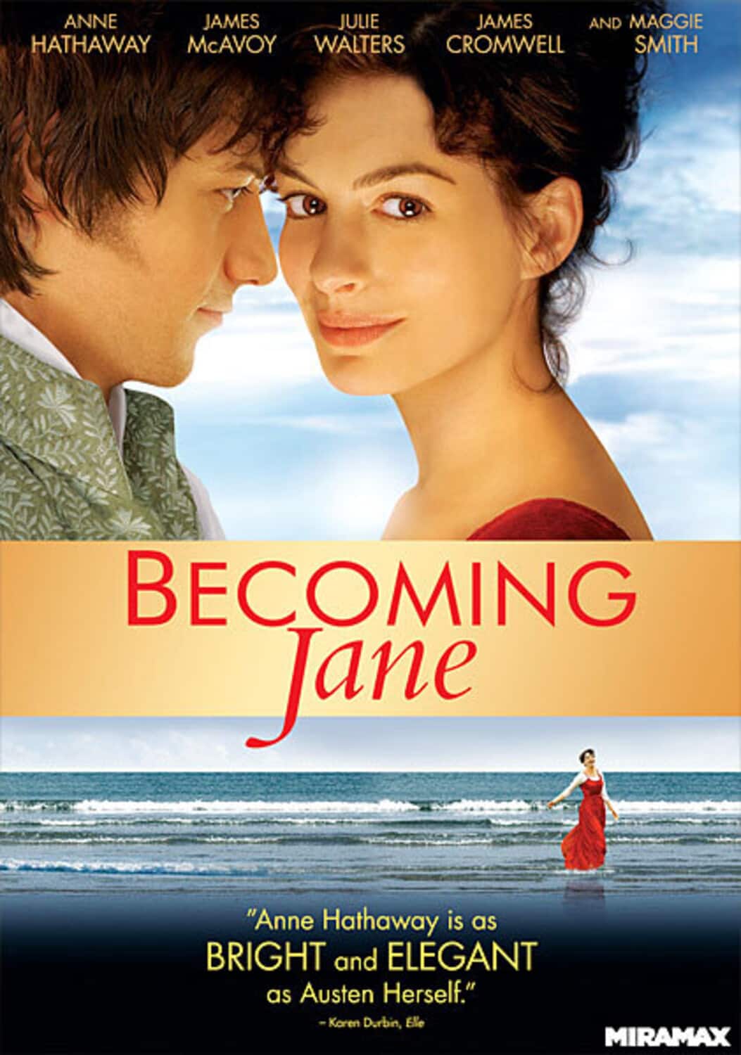Front. Becoming Jane   - DVD.