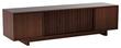 BDI - Vertica Media Cabinet for Most Flat-Panel TVs up to 82" - Chocolate Stained Walnut - Larger Front