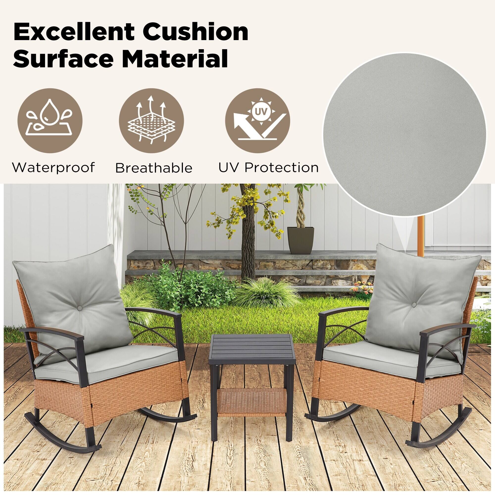 Excellent Cushion Surface Material

- Waterproof
- Breathable
- UV Protection