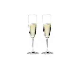Riedel - Vinum Champagne Wine Glass, Set of 2 - Clear