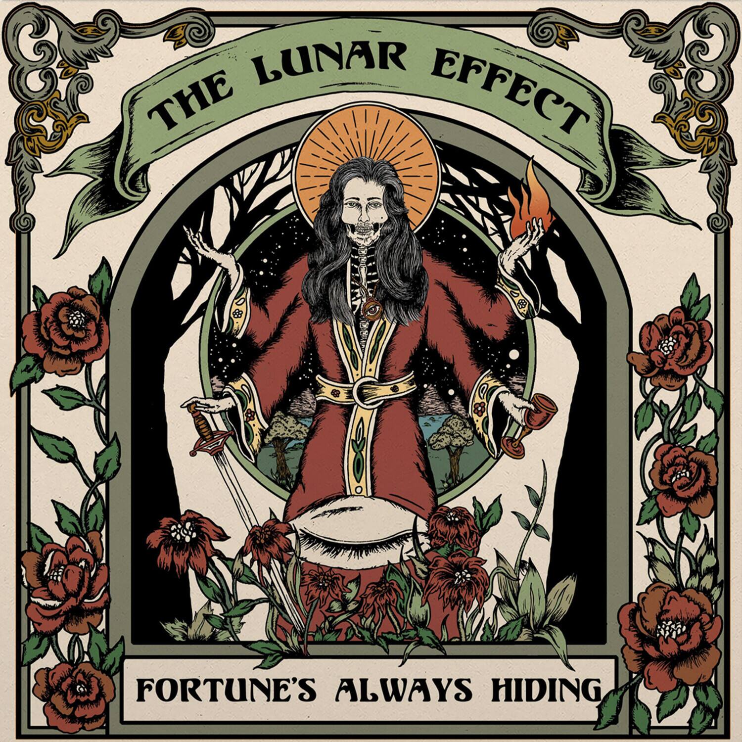 Front. Lunar Effect - Fortune's Always Hiding   - COMPACT DISCS.