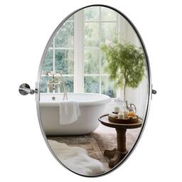 Brushed Nickel 30"L x 20"W