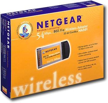 Angle Standard. Netgear - 5.0GHz Wireless Notebook Card.