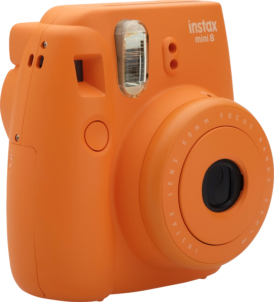 Best Buy: Fujifilm instax mini 8 Instant Film Camera Vivid Orange 