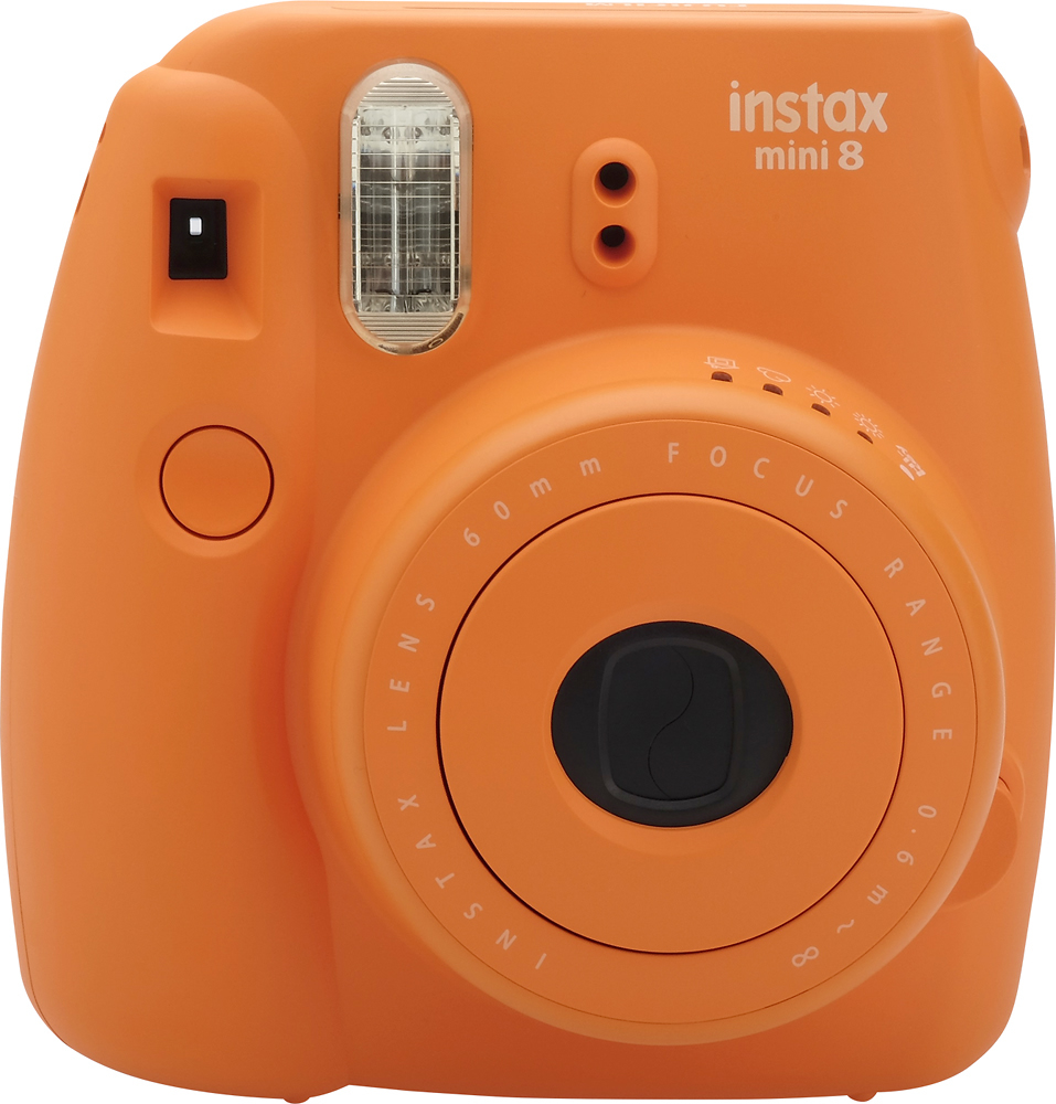Bulk Graan sirene Fujifilm instax mini 8 Instant Film Camera Vivid Orange MINI 8 ORANGE -  Best Buy