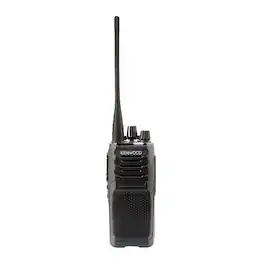 Kenwood - ProTalk NX-P1300AUK UHF Business Two-Way Radio, Charging Cup, 450000 Sq Ft, 5W, 64 Channels, Analog - Black