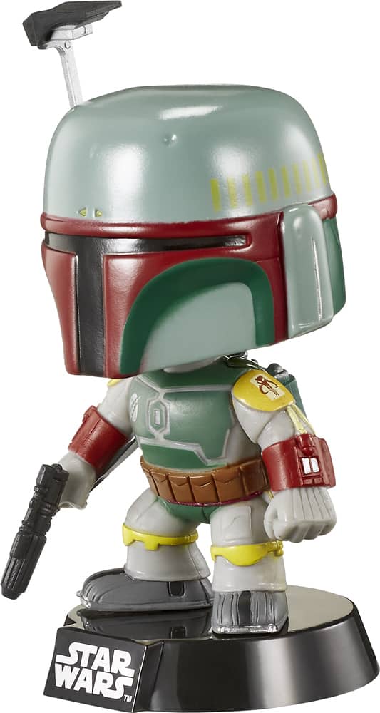 Left. Funko - Star Wars Boba Fett Pop! Vinyl Bobble Head Figure - Multi.