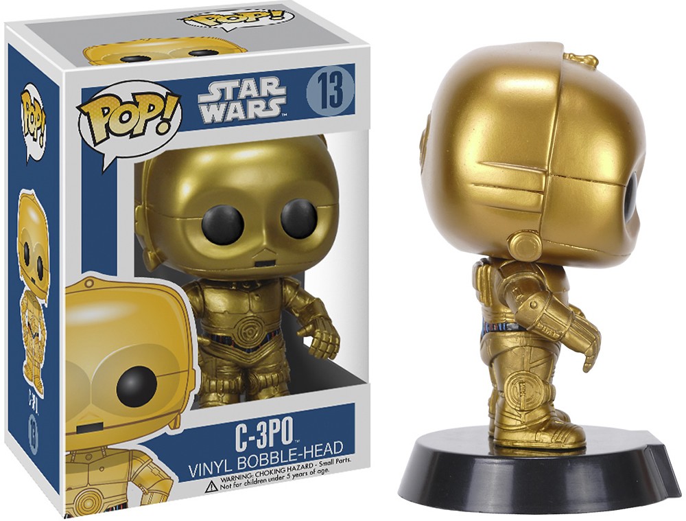 Funko Pop! Television Star Wars C-3PO 360 Exclusivo Original - Moça do Pop  - Funko Pop é aqui!