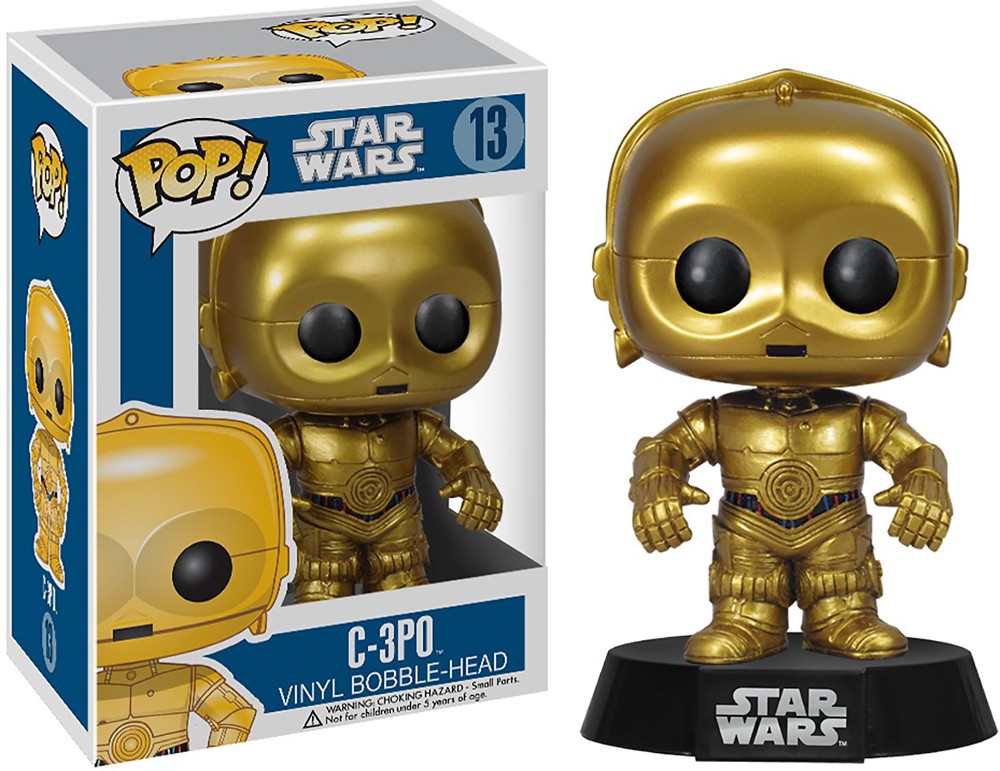 Funko Pop! Television Star Wars C-3PO 360 Exclusivo Original - Moça do Pop  - Funko Pop é aqui!