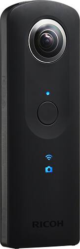 Ricoh - Theta S 360 Degree Digital Camera - Black - Angle
