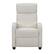 Front. CorLiving - Oren PU Recliner - White.