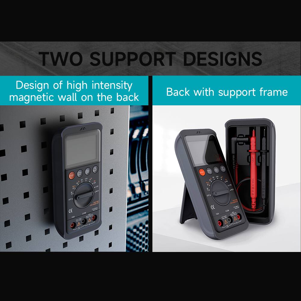 TWO SUPPORT DESIGNS

Design of high intensity magnetic wall on the back

Back with support frame