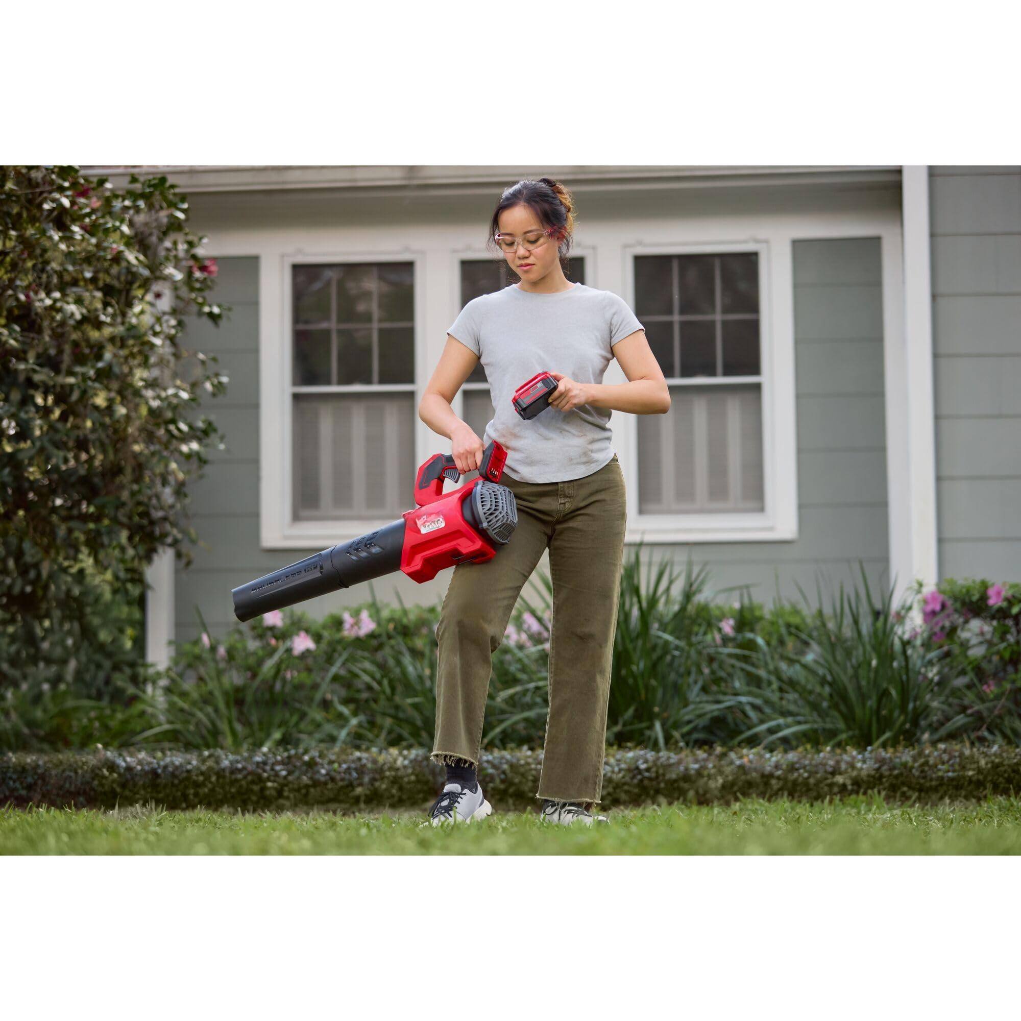 Alt View 5. JETRANSPORT - Leaf Blower Cordless With And V20 Rp  Up To 110 Mph Power Handheld Electric Brushless Lightweight 5.0ah (cmcbl - Default.